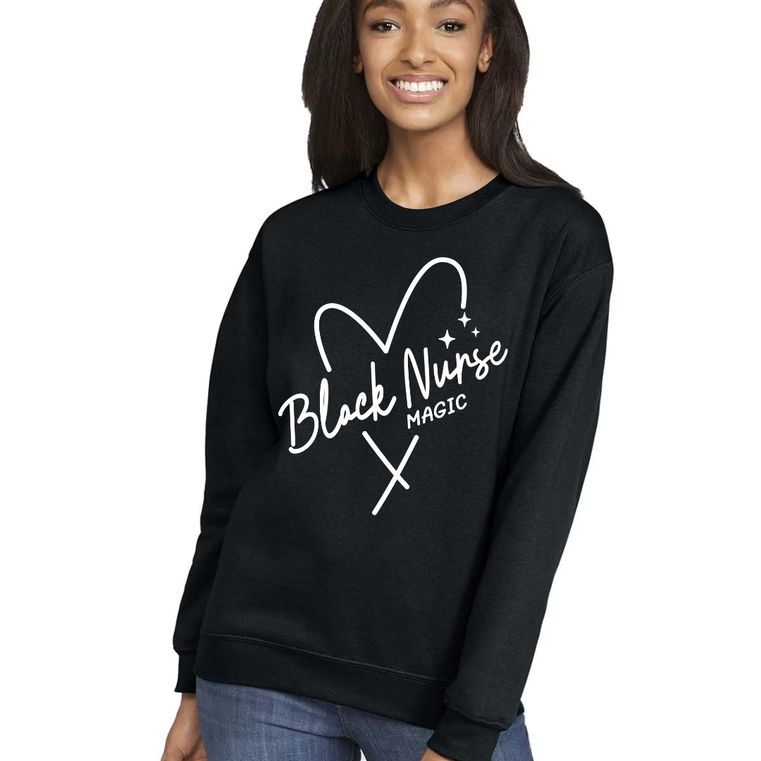 BLACK NURSE MAGIC TOP