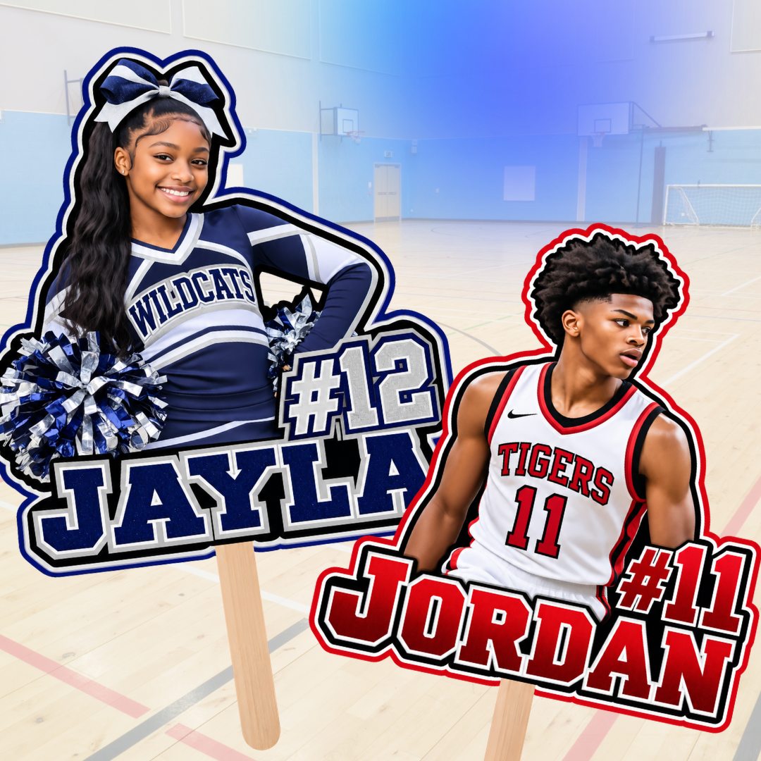 Custom Sports Player Photo Fan