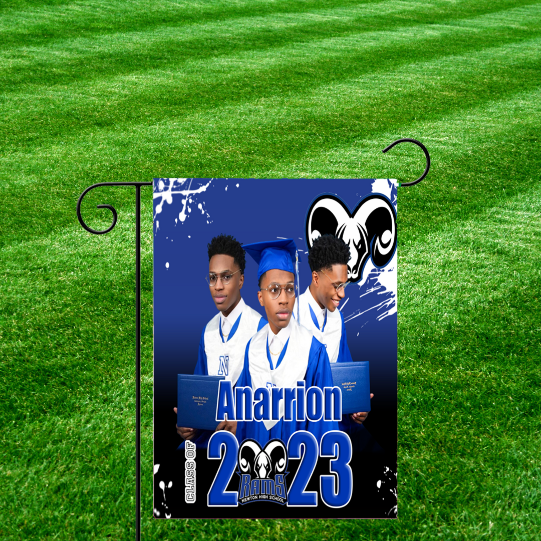 GRADUATION GARDEN FLAG