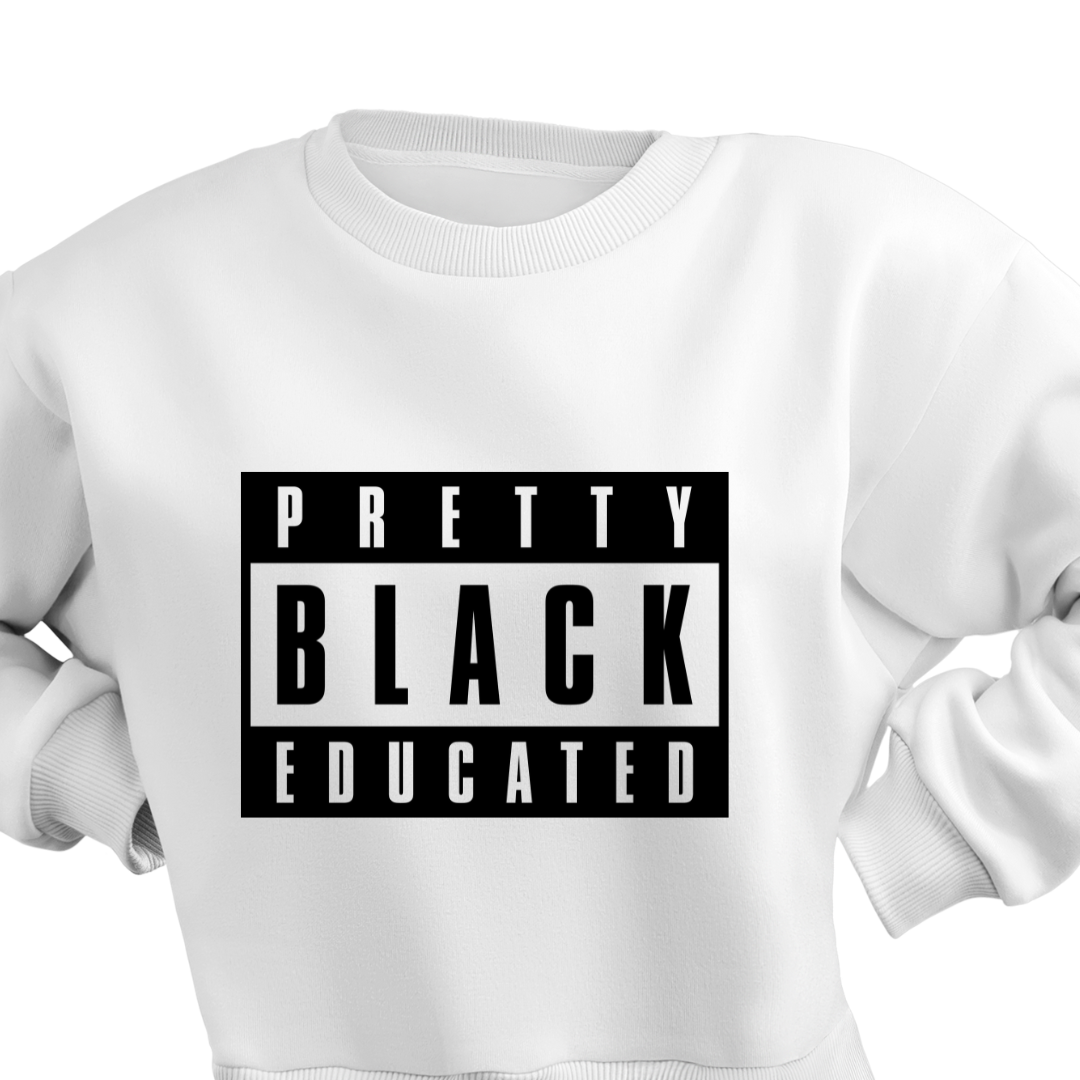 PRETTY BLACK EDUCATED TOP