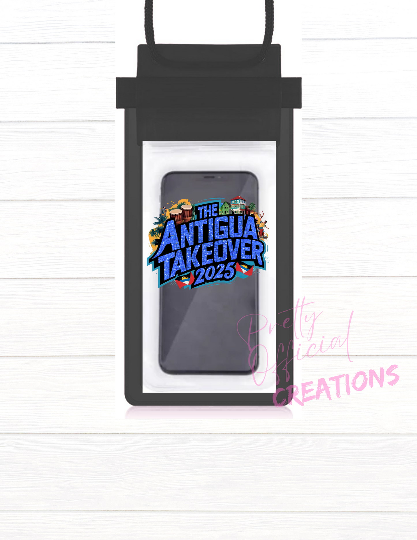 ANTIGUA TAKEOVER 2025 WATERPROOF PHONE POUCH