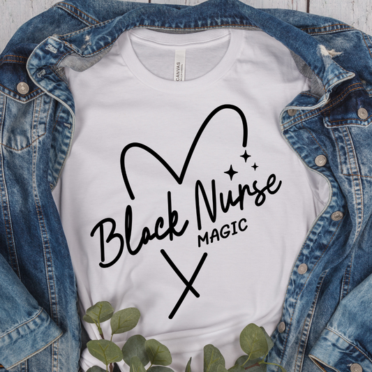 BLACK NURSE MAGIC TOP