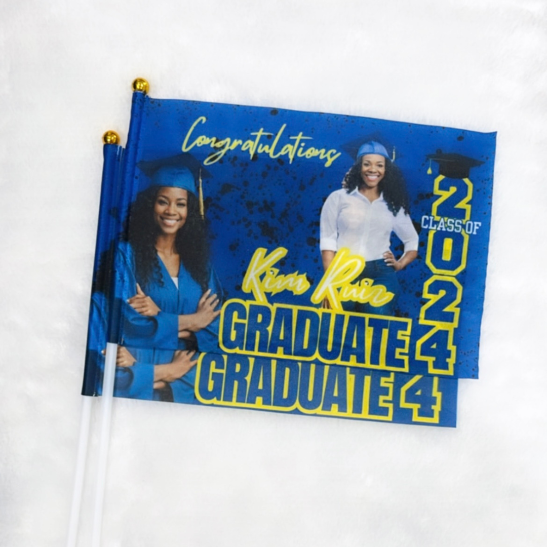 FLAG GRADUATION FAN