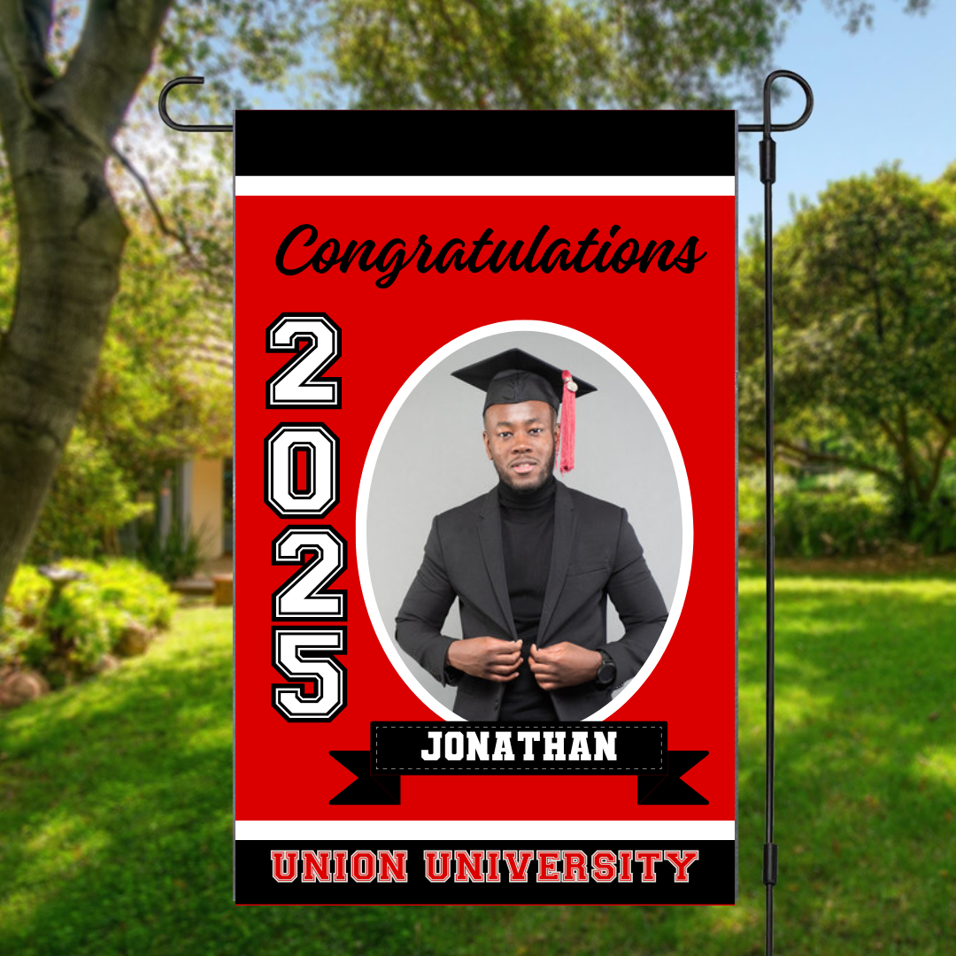 GRADUATION GARDEN FLAG