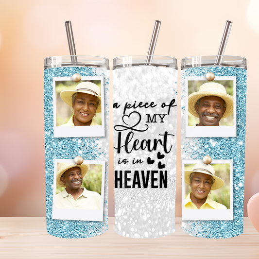 4 PIC MEMORIAL TUMBLER