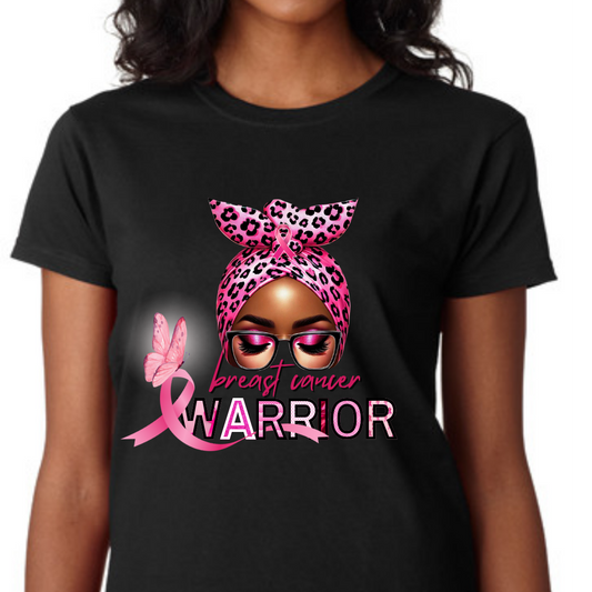 BREAST CANCER WARRIOR TOP