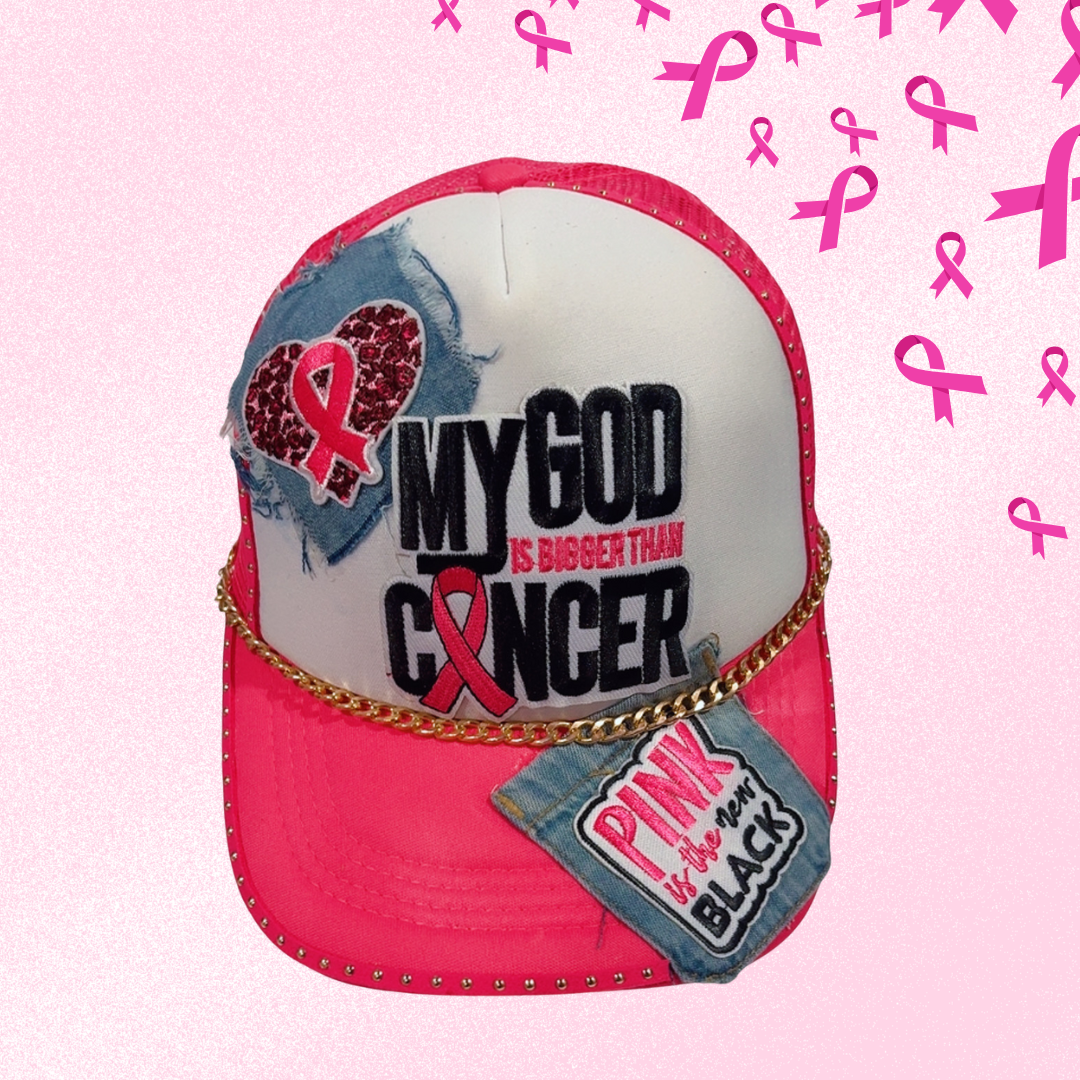 BREAST CANCER AWARENESS TRUCKER HAT