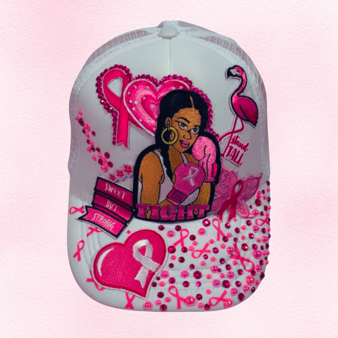BREAST CANCER AWARENESS TRUCKER HAT
