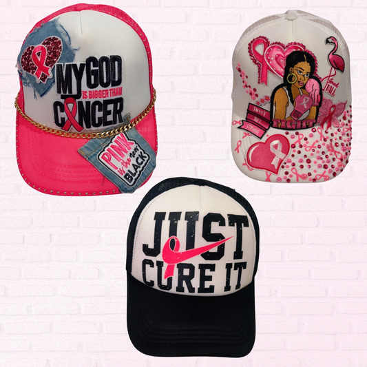 BREAST CANCER AWARENESS TRUCKER HAT